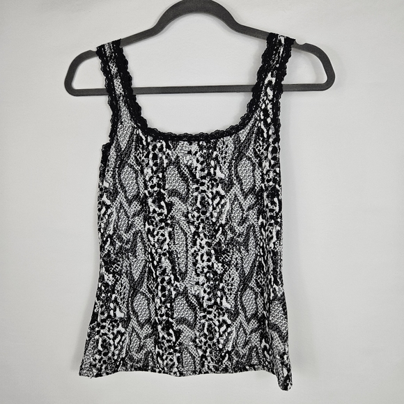 WHBM Snake Jacquard Corset Cami Size M - Picture 5 of 7